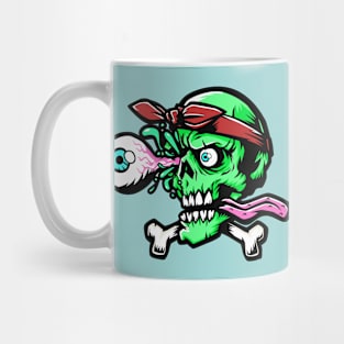 Cartoon Zombie Gangster Mug